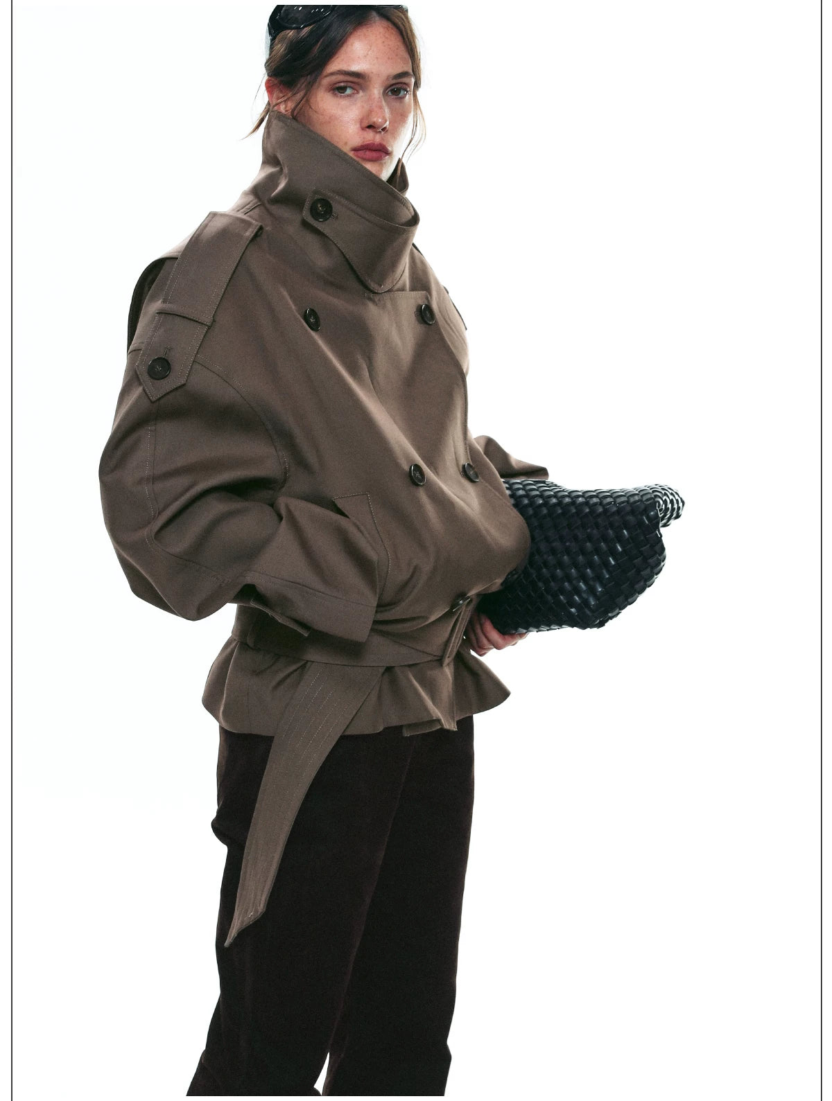 Elsa Belted Trench