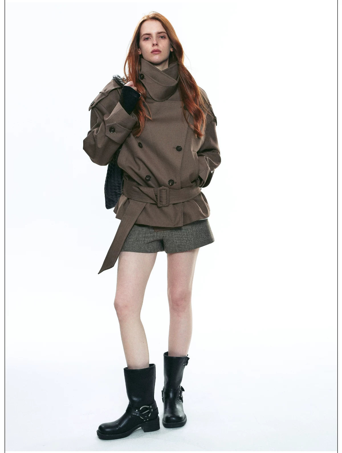 Elsa Belted Trench