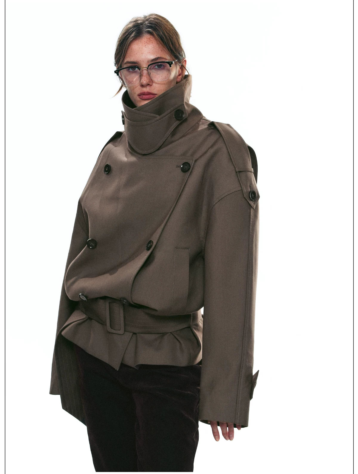 Elsa Belted Trench