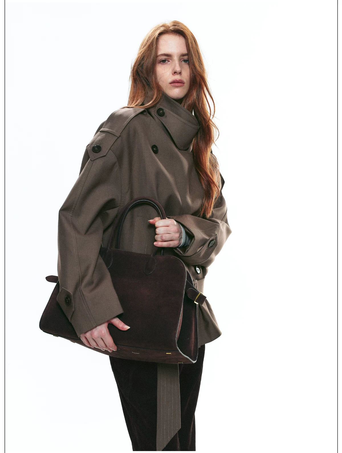 Elsa Belted Trench