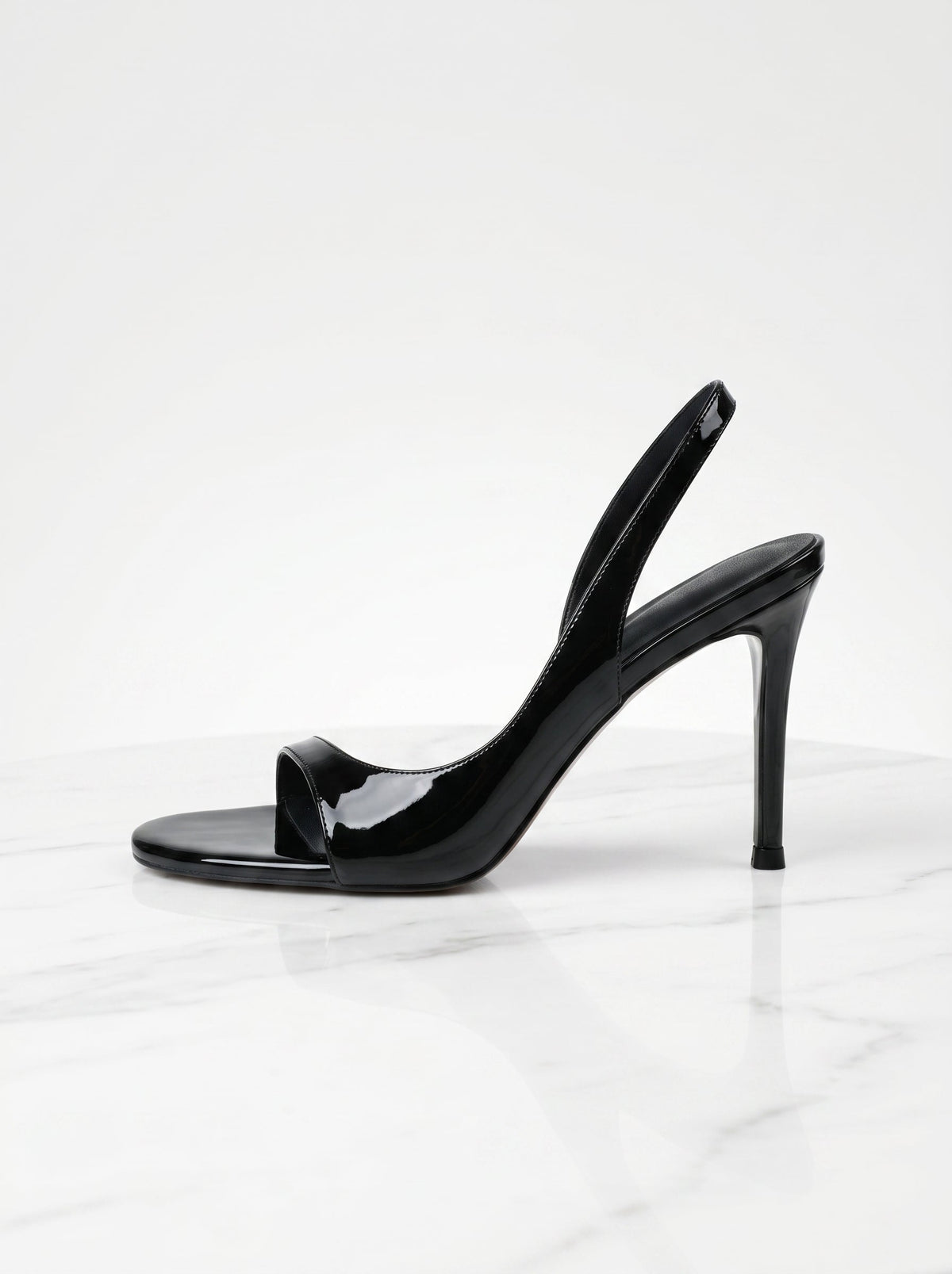 Open Toe Slingback Heel