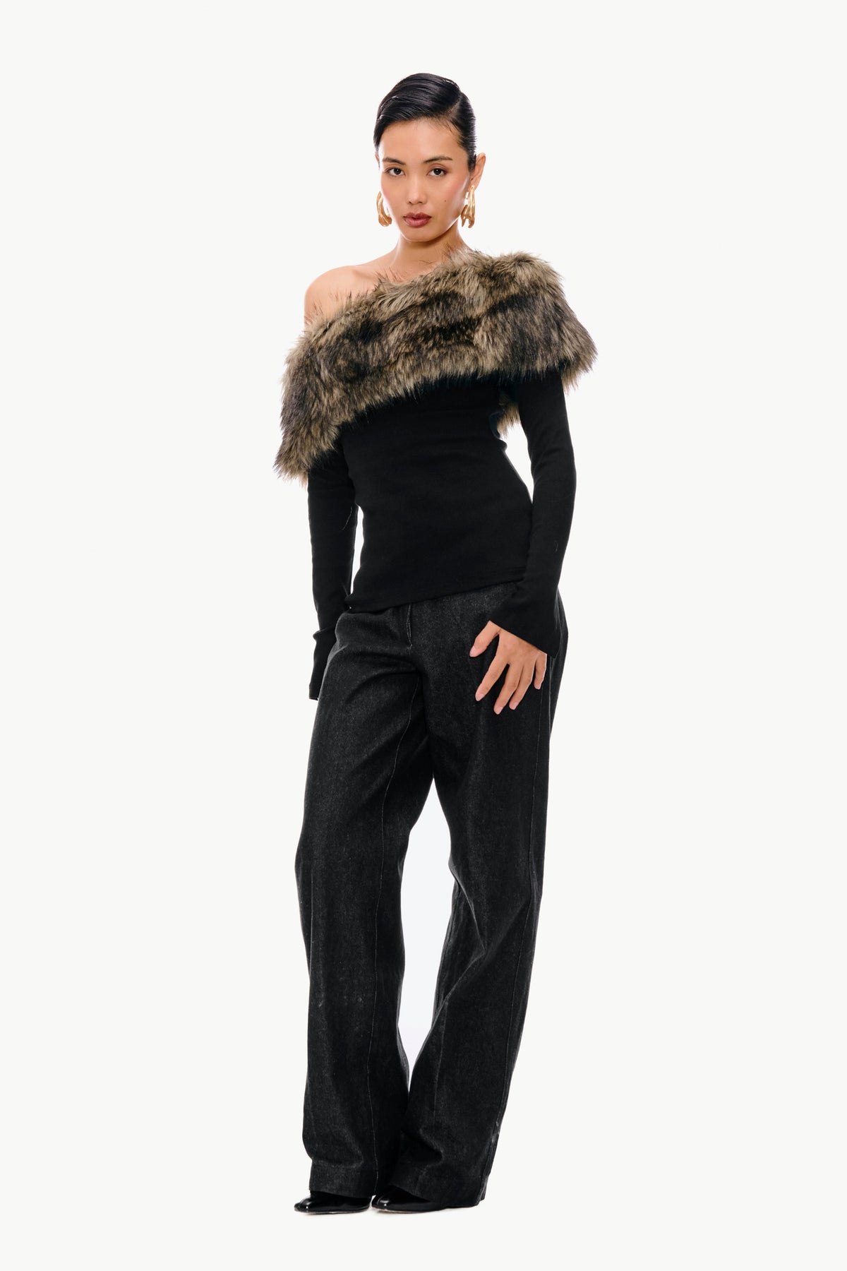 Vigdis Fur Knit
