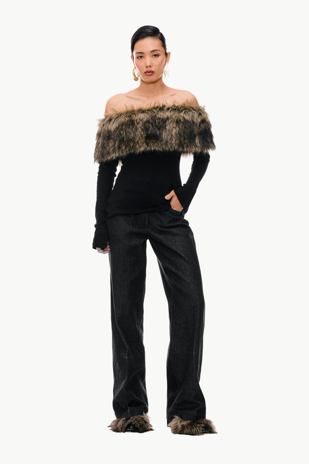 Vigdis Fur Knit