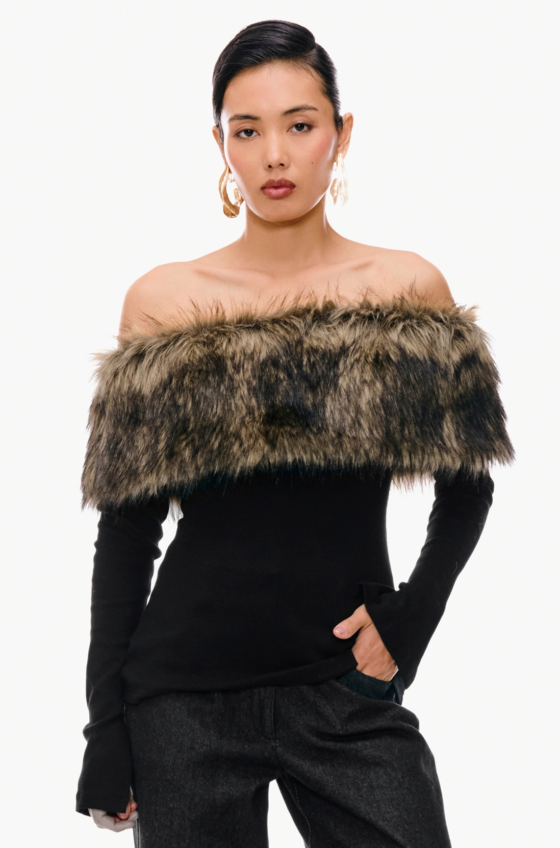 Vigdis Fur Knit
