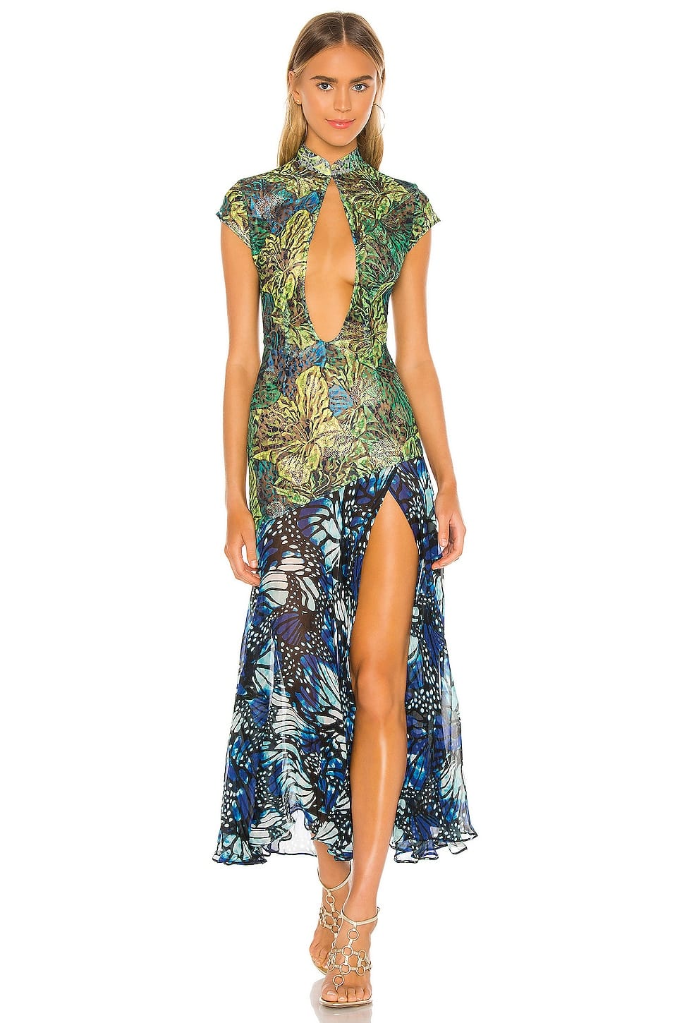 Ellery Butterfly Midi Dress