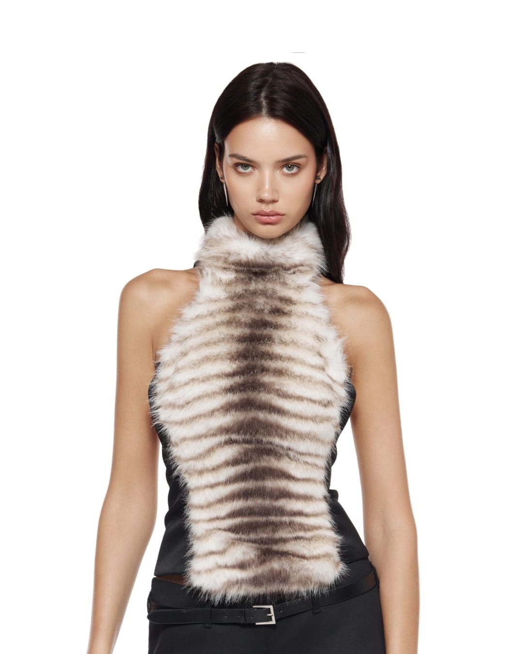 Livia Faux Fur Top