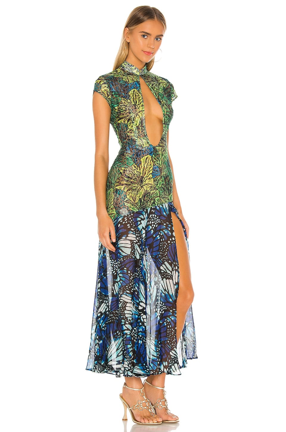 Ellery Butterfly Midi Dress