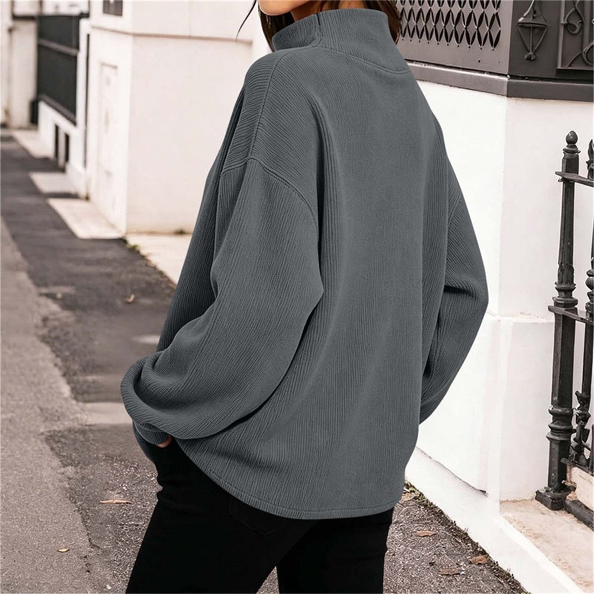 Bryony Mock Neck Top