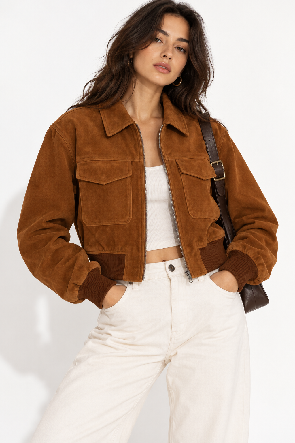 Delia Suede Jacket