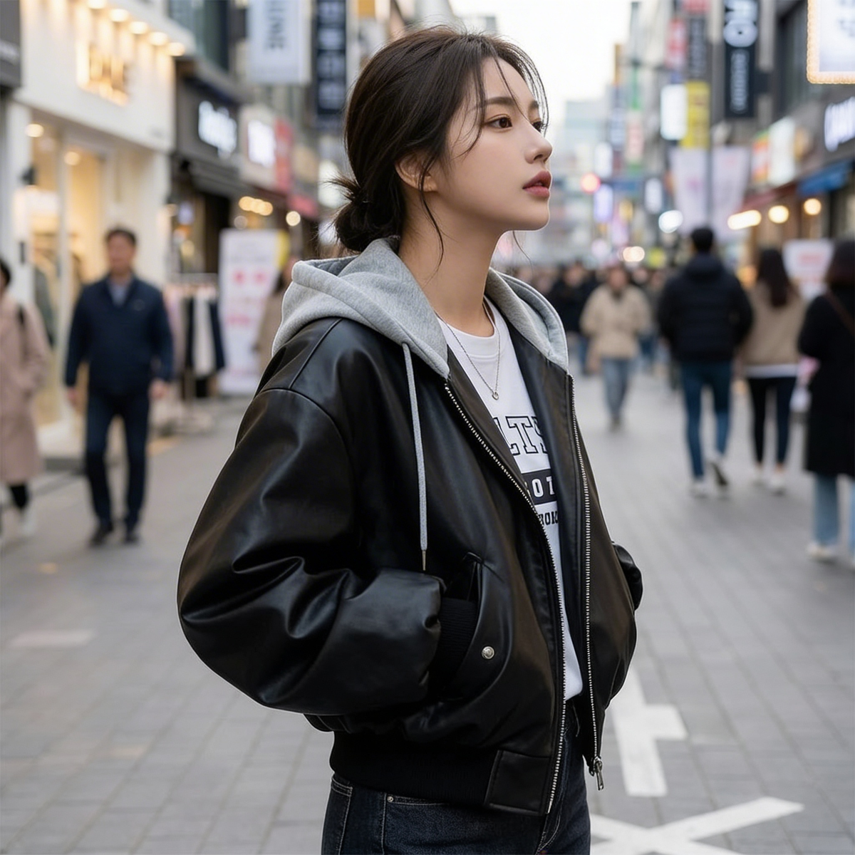 Noelle Leather Jacket