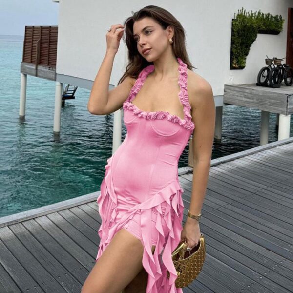 Halter Mini Dress