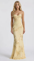 Velour Maxi Dress