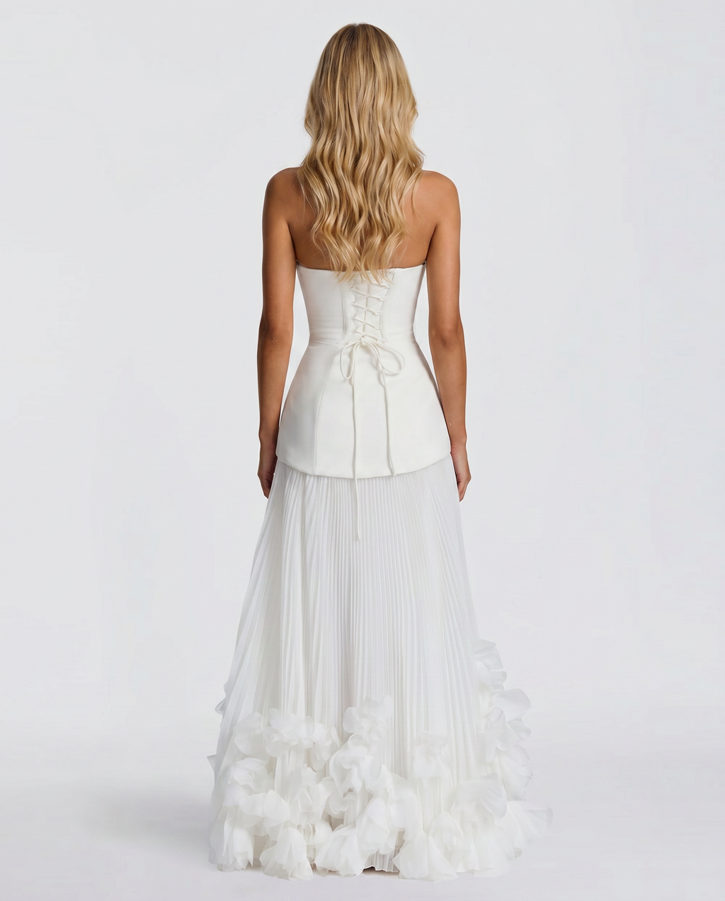 Priscilla Rosette Maxi Dress