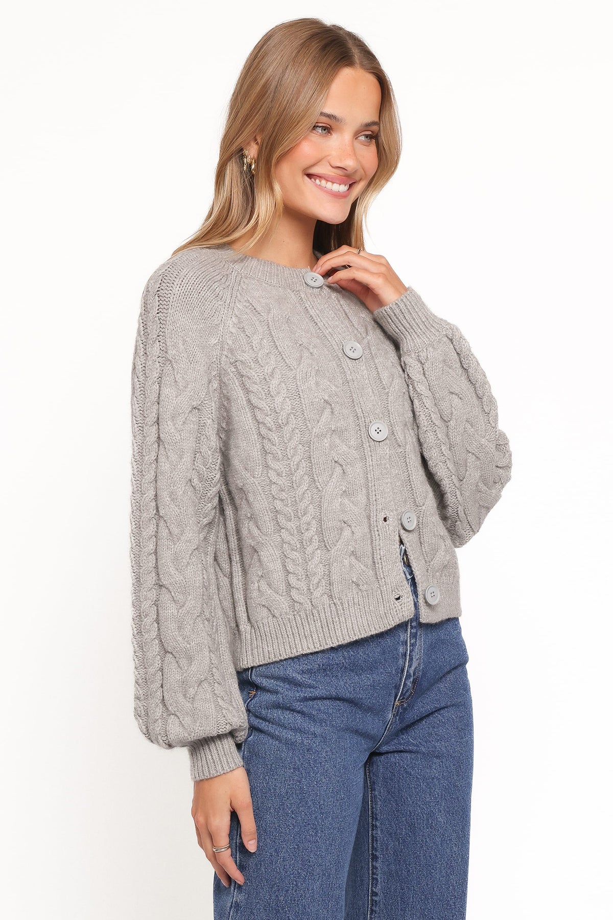 Nika Cable Cardigan