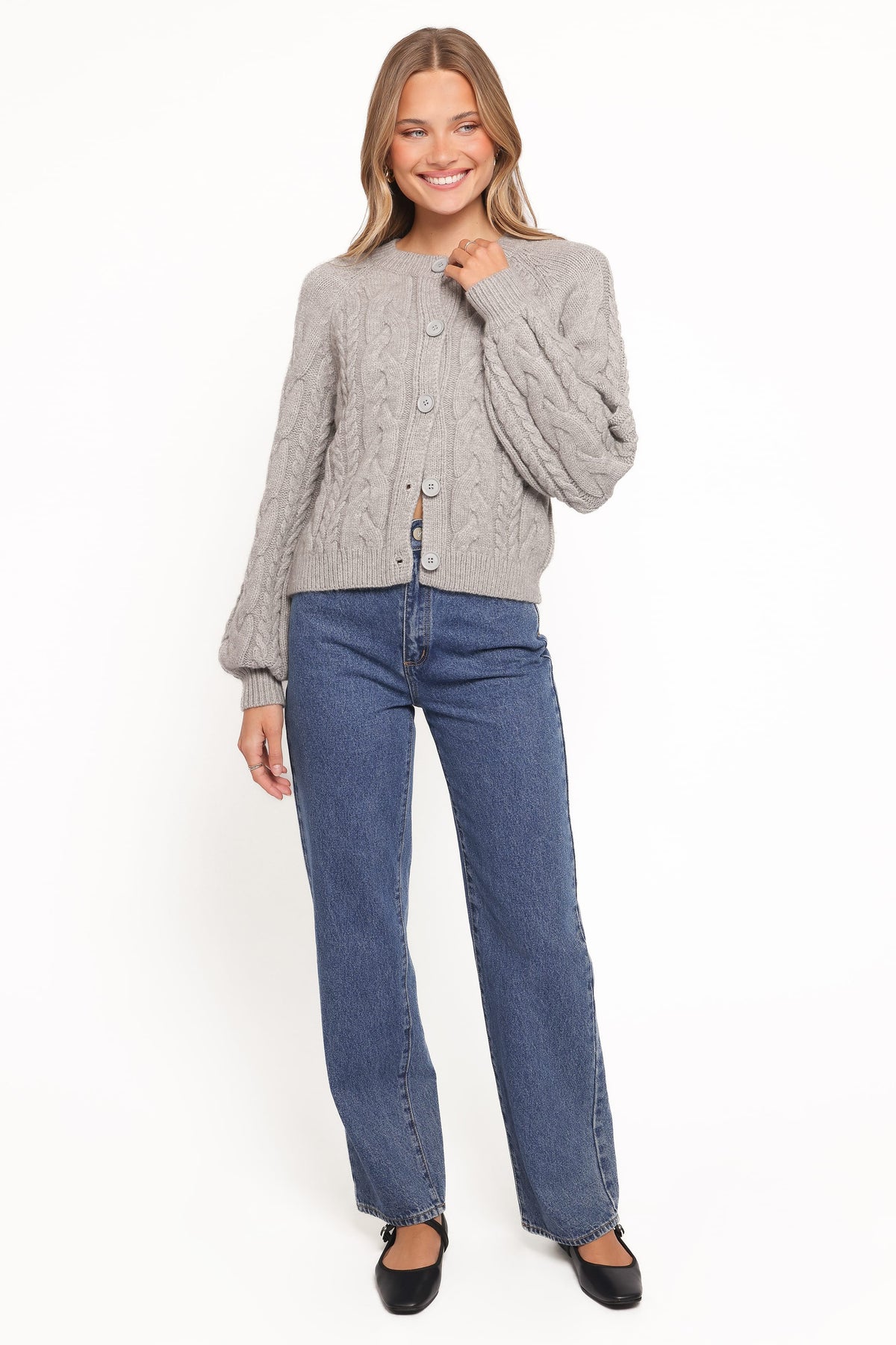 Nika Cable Cardigan