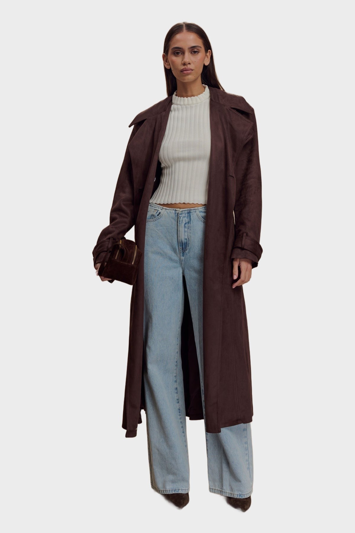 Daria Suede Coat
