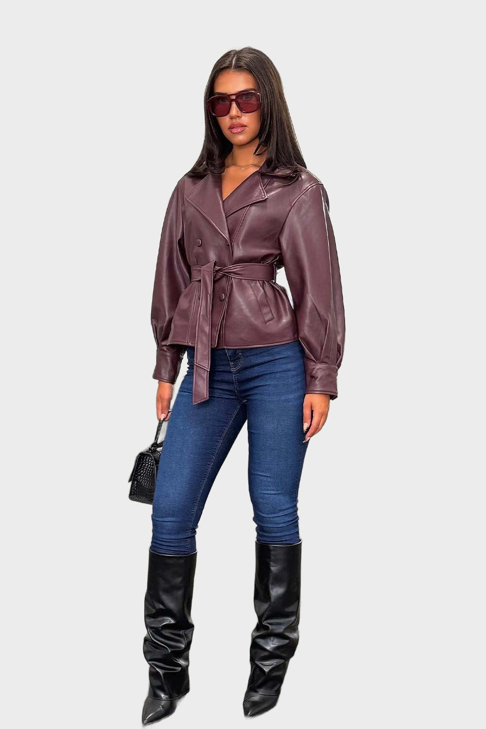 Sara Leather Jacket