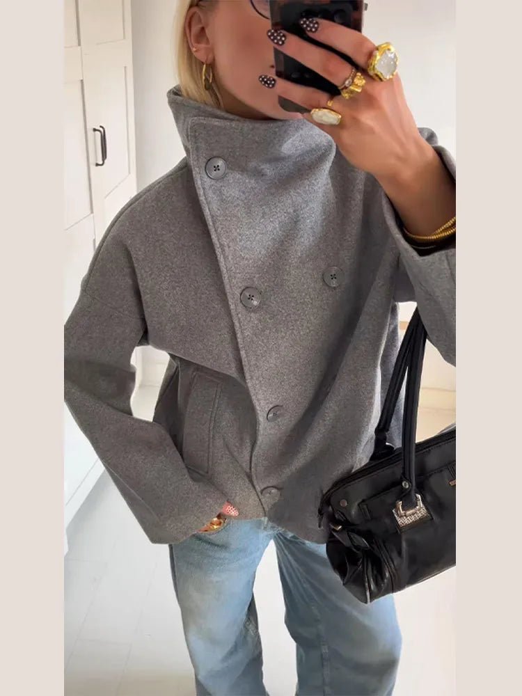 Odarine Stand Collar Jacket